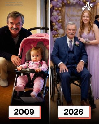 Llevé a mi abuelo en silla de ruedas al baile de graduación después de que me criara solo – Cuando una compañera se burló de él, lo que dijo por el micrófono hizo que todo el gimnasio quedara en silencio
