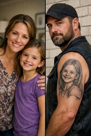 Ocho años después de la desaparición de su hija, una madre reconoce su rostro tatuado en el brazo de un hombre. La verdad detrás de la imagen la deja sin aliento.