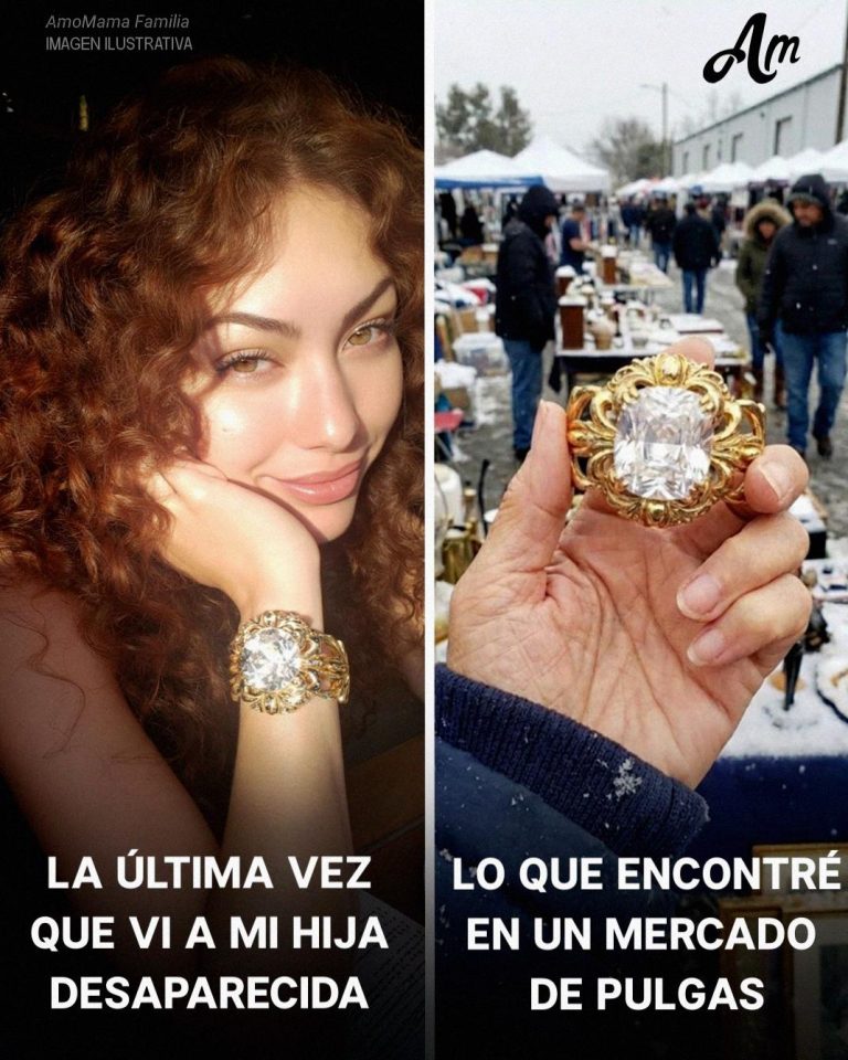 Encontré el brazalete de mi hija desaparecida en un mercadillo – La mañana siguiente, la policía irrumpió mi patio y dijo: “Necesitamos hablar”